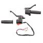 POIGNEE DE GAZ/FREIN CYCLO ADAPTABLE PEUGEOT 103 MVL-SP ANCIEN MODELE AVEC COMMODO KLAXON ET CLIGNOTANT (PAIRE) -P2R- 3700948088937