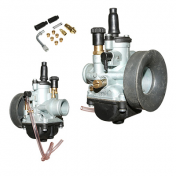 CARBURATEUR SCOOT P2R TYPE PHBG MONTAGE SOUPLE DIAM 19 mm AVEC GRAISSAGE + DEPRESSION + STARTER MANUEL A TIRETTE + A CABLE 3700948084670