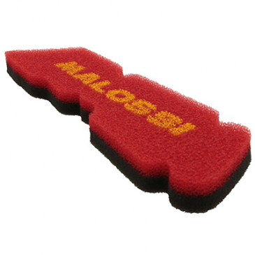 AIR FILTER FOAM FOR SCOOT MALOSSI DOUBLE RED SPONGE FOR PIAGGIO 50 ZIP 2TSTROKE 2000>, NRG 2001>, TYPHOON 2001>, LIBERTY, FLY, LX 2STROKE/GILERA 50 STALKER 2005>, RUNNER 2002> 3700948215326