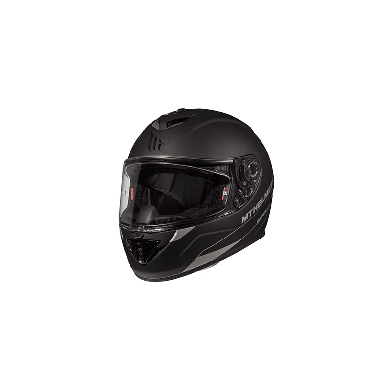 HELMETFULL FACE MT RAPIDE SINGLE BLACK MATT XXL (FIBER SHELL SINGLE