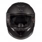 HELMET-FULL FACE MT RAPIDE SINGLE BLACK MATT XL (FIBER SHELL- SINGLE VISOR- PINLOCK READY) 3700948189993