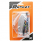 TAIL LIGHT FOR 50cc MOTORBIKE/MOTORBIKE REPLAY -WITH LEDS- TRIANGLE SHAPED TRANSPARENT WITH FLASHERS- -EEC APPROVED- 3700948035344