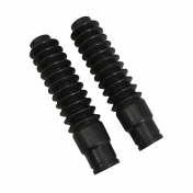 SOUFFLET DE FOURCHE CYCLO DIAM INT 26 ET 32mm - LONGUEUR 220mm ADAPTABLE MBK 50 EV (PAIRE) -SELECTION P2R- 3701213418343