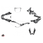 DECAL STICKERS FOR 50cc MOTORBIKE PREDATOR WHITE FOR DERBI 50 XTREM, XRACE 2005>2009 -KUTVEK- 3700948179543