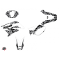 DECAL STICKERS FOR 50cc MOTORBIKE PREDATOR WHITE FOR YAMAHA 50 DT 2007>2011/ MBK 50 XLIMIT 2007>2011 -KUTVEK- 3700948179529