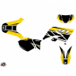 DECAL STICKERS FOR 50cc MOTORBIKE REPLICA YELLOW FOR YAMAHA 50 DT 2007>2011 -KUTVEK-