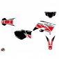 KIT DECO AUTOCOLLANT/STICKER 50 A BOITE REPLICA ROUGE POUR YAMAHA 50 DT 2007>2011 -KUTVEK-