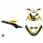 DECAL STICKERS FOR SCOOT VINTAGE YELLOW FOR YAMAHA 50 BWS -KUTVEK-