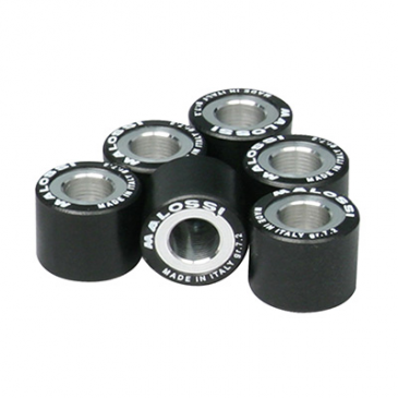 VARIATOR ROLLER FOR MAXISCOOTER MALOSSI 20,9x17 13,0g (x6) FOR PIAGGIO 250 X7, X8, X9 MP3, GTS, BEVERLY/PEUGEOT 125 SATELIS COMPRESSOR 3700948138144