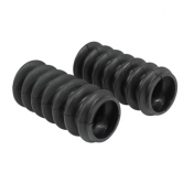 SOUFFLET DE FOURCHE CYCLO DIAM INT 17/25/35mm - LONGUEUR 75mm ADAPTABLE MBK/MOTOBECANE (PAIRE) -SELECTION P2R- 3701213420155