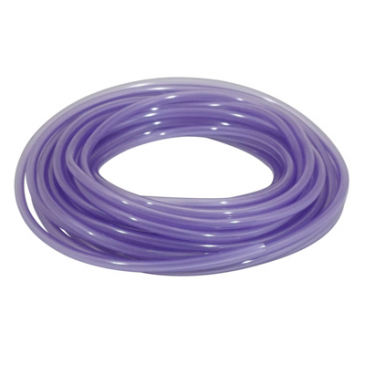 FUEL HOSE - DOUBLE THICKNESS - SPECIAL FOR UNLEADED Ø 4x8 PURPLE TRANSLUCENT - UV AND HEAT RESISTANT (ROLL 10M) -SELECTION P2R-