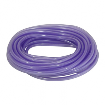 FUEL HOSE - DOUBLE THICKNESS - SPECIAL FOR UNLEADED Ø 5X9 PURPLE TRANSLUCENT - UV AND HEAT RESISTANT (ROLL 10M) -SELECTION P2R-