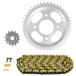 CHAIN AND SPROCKET KIT FOR ORCAL 125 ASTOR 2017>2020 (OEM SPECIFICATIONS) -AFAM- 5400598202568