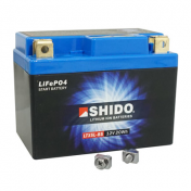BATTERY 12V 1,6 Ah LTX5L-BS SHIDO LITHIUM ION - READY FOR USE (L113xW70xH105) EQUALS YB5L-B/YTX5L-B 5414837136286