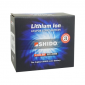 BATTERY 12V 1,6 Ah LTX5L-BS SHIDO LITHIUM ION - READY FOR USE (L113xW70xH105) EQUALS YB5L-B/YTX5L-B