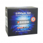 BATTERIE 12V 1,6 Ah LTX5L-BS SHIDO LITHIUM ION PRETE A L'EMPLOI (Lg113xL70xH105) REMPLACE YB5L-B/YTX5L-B