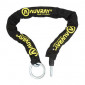 ANTIVOL VELO CHAINE A BOUCLE AUVRAY LASSO PLUG POUR FER A CHEVAL NOIR CABLE 0.9M DIAM 8.5mm (COMPATIBLE AVEC FER A CHEVAL REF 168947) 3700807708860