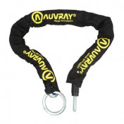 ANTITHEFT FOR BICYCLE - EXTENDER CHAIN LOCK "LASSO" FOR AUVRAY "HORSE SHOE" RS455 BLACK 0,9M Ø 8,5mm