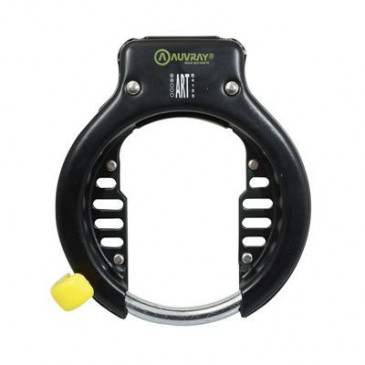 ANTITHEFT FOR BICYCLE - "HORSE SHOE" AUVRAY MEGALOCK - BLACK+BRACKET (COMPATIBLE WITH REF 168945)- Security level 6/10 3700807708877