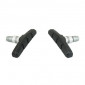 BRAKE PADS FOR MTB - THREADED STUD ASSYMETRIC- SUNRACE 70mm BLACK (PAIR) 4710944230543