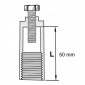 ARRACHE VOLANT M39x150 POUR MAXISCOOTERS KYMCO 300-400cc -BUZZETTI- (5344) 3700948283042