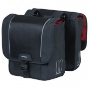 DOUBLE BAG FOR BICYCLE -REAR- BASIL SPORT DESIGN 32L BLACK 100% WATERPROOF (35x15x43 cm) 8715019175817