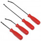 REMOVAL TOOL SET (4) FOR GASKETS/SEALS - ROUNDED EDGE