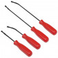 OUTIL POUR ENLEVER JOINTS AVEC BORDS ARRONDIS (JEU DE 4 OUTILS) 3700948115978