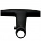 HANDLEBAR- FOR MTB - FLAT BAR - STEALTH ALUMINIUM- BLACK - Wd 680mm WITH INTEGRATED STEM L90mm - FOR STEERER Ø 1"1/8 3700948204078