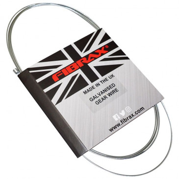 CABLE DE DERAILLEUR FIBRAX ACIER 2.20M POUR SHIMANO/SRAM DIAM 1.2mm 5027373552276