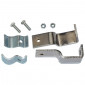 DUAL SEAT FOR MOPED ( WITH BRACKET AND SEAT POST) Ø25.5 FOR PEUGEOT 103 BLANC (L640 mm) (WITH PEUGEOT BRAND) -SELECTION P2R- 3701213424207