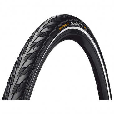 PNEU VTT URBAIN 26 X 1.75 CONTINENTAL FLANC REFLEX CONTACT NOIR TR (47-559) HOMOLOGUE VAE 4019238761290