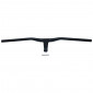 HANDLEBAR- FOR MTB- SEMI RISER- ALUMINIUM BLACK - Wd 78cm - WITH INTEGRATED STEM L80mm 3700948204092