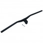 CINTRE VTT DEMI RELEVE ALU NOIR L 78cm AVEC POTENCE INTEGREE entraxe L55mm POUR PIVOT FOURCHE 1"1/8 (28.6mm) 3700948204085