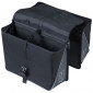 SACOCHE ARRIERE VELO DOUBLE BASIL FORTE 35L NOIR (41x15x43cm) UNIVERSEL POUR VTC ET VAE 8715019177774