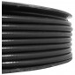 CABLE SHEATH - VELOX - FLAT SECTION WIRE - 25/10 BLACK (25M)
