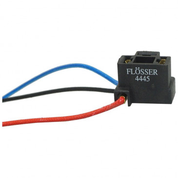 BULB HOLDER 12V H4 WITH WIRE -FLOSSER- 4018354010862