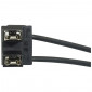 PORTE-AMPOULE/FICHE/DOUILLE 12V H7 AVEC CABLE -FLOSSER- 4018354006827