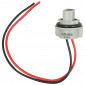 BULB HOLDER 12V W21W WITH WIRE -FLOSSER-