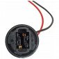 BULB HOLDER 12V W2.5x16D WITH WIRE -FLOSSER- 4018354009842
