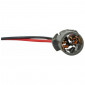 BULB HOLDER 12V W2.1x9.5D WITH WIRE -FLOSSER-