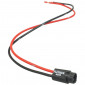 PORTE-AMPOULE/FICHE/DOUILLE 12V W2x4.6D AVEC CABLE -FLOSSER- 4018354006933