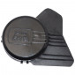 VARIATOR COVER FOR MOPED MBK 51- BLACK PLASTIC -SELECTION P2R-