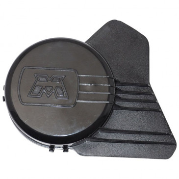 VARIATOR COVER FOR MOPED MBK 51- BLACK PLASTIC -SELECTION P2R- 3701213423866