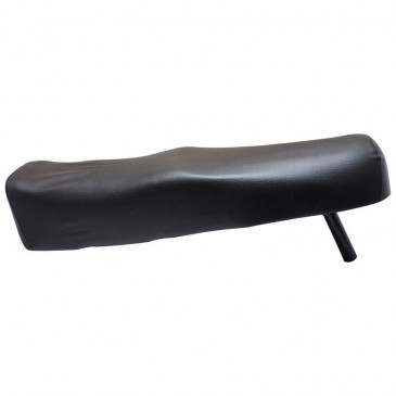 DUAL SEAT FOR MOPED ( WITH BRACKET AND SEAT POST) Ø25.5 FOR PEUGEOT 103 BLANC (L640 mm) (WITH PEUGEOT BRAND) -SELECTION P2R- 3701213424207