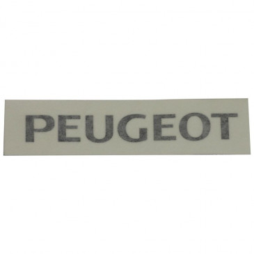 AUTOCOLLANT/STICKER CYCLO PEUGEOT POUR SELLE OU CARROSSERIE NOIR (150 x 19 mm) -SELECTION P2R-