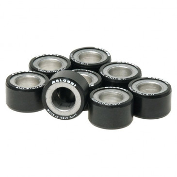 GALET/ROULEAU MAXISCOOTER MALOSSI 25x14,9 18,0g (x8) POUR YAMAHA 500 TMAX, 530 TMAX 2012>, 560 TMAX (6613561TG) 3700948133347