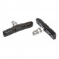 BRAKE PADS FOR MTB - THREADED STUD SYMETRIC- FIBRAX 70mm BLACK (PAIR) 5027373710010