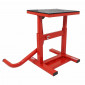 MOTORCYCLE LIFT (FOR MOTOCROSS) RED - WITH LEVER-STEEL MADE - P2R