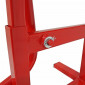 LEVE/PONT MOTO CROSS P2R A LEVIER ACIER ROUGE 3700948208656